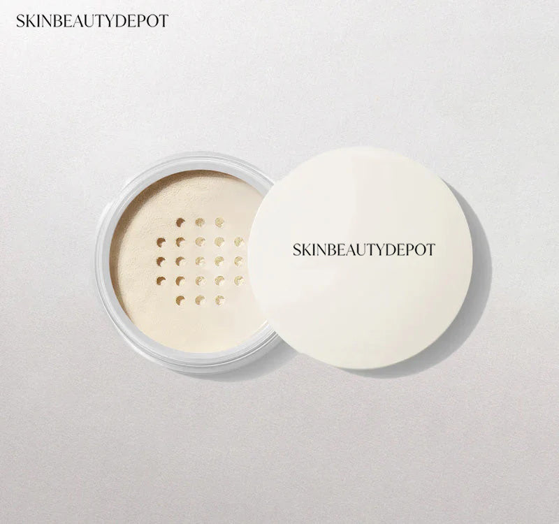 Dual-Effect Setting Powder for All-Around Makeup Fixing and Skin Brightening